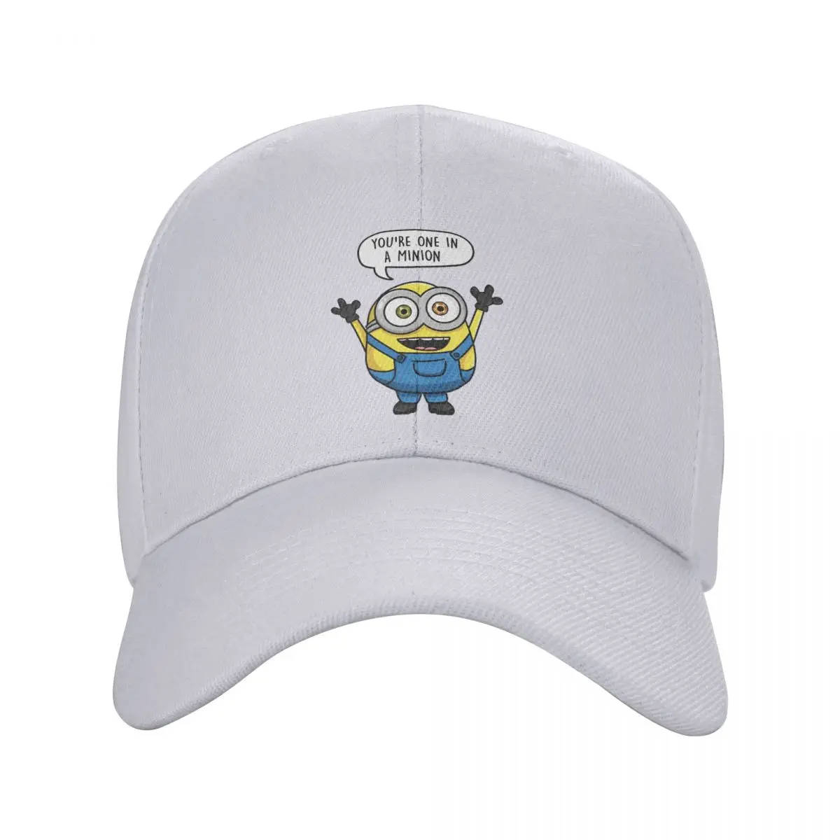 Casquettes de baseball You're One In A Minions pour hommes et femmes, chapeau de camionneur de sport, chapeau de papa en polyester réglable, chapeaux lavables