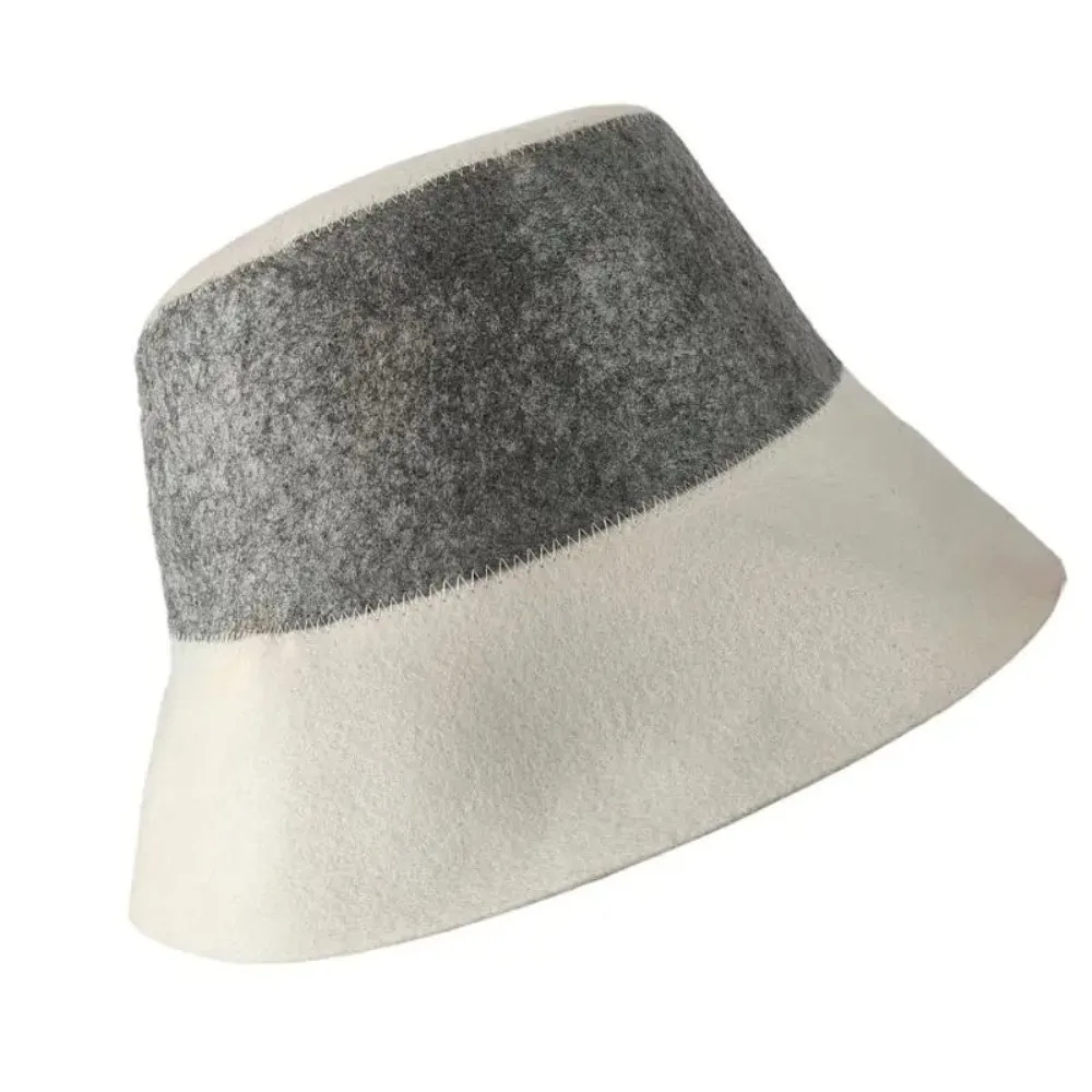 Felt Felt Sauna Cap Quickly Drying Head Protection Sauna Hat Good Water Absorption Sweat Absorbing Heat Protective Cap