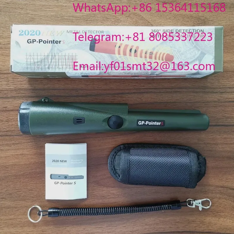 New Handheld Metal Positioning Detector Stick Green Orange Black Optional Portable High Sensitivity Treasure Search Tool