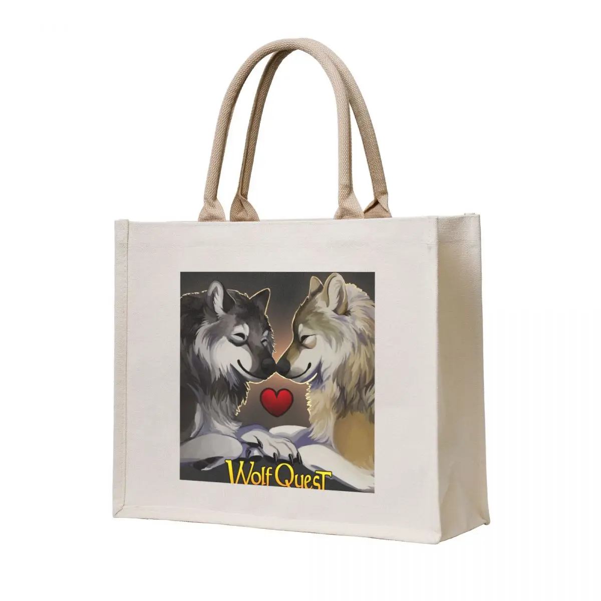 

WolfQuest Soulmates Tote Bag shopping cart bags tote bag men's the tote bag eco folding