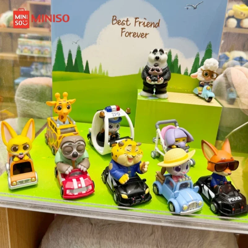 

Anime Zootopia Doodle Fun Trip Kawaii Doll Blind Box Cartoon Mystery Figure Desktop Ornaments Birthday Gift for Toy Collectors