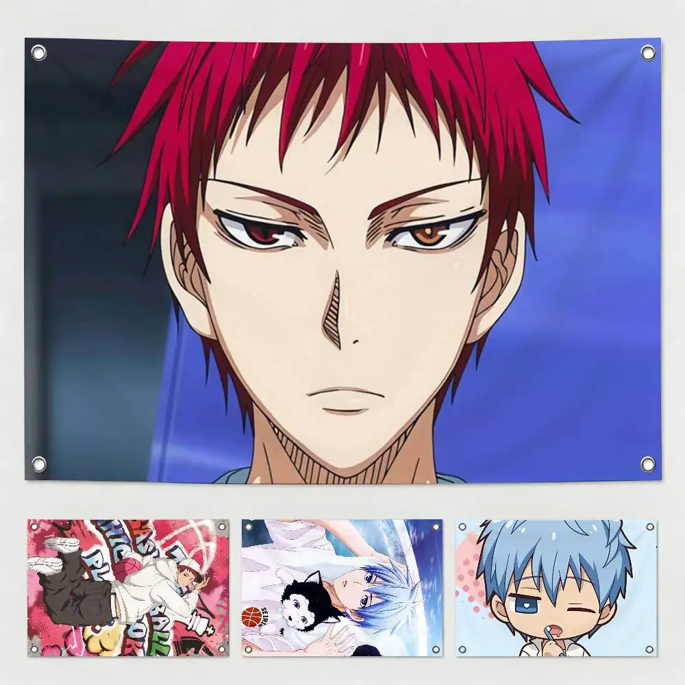 Anime K-Kurokos Basketball Flag Suitable For Party Club Outdoor Interior Wall Decoration Banner Fans Gift