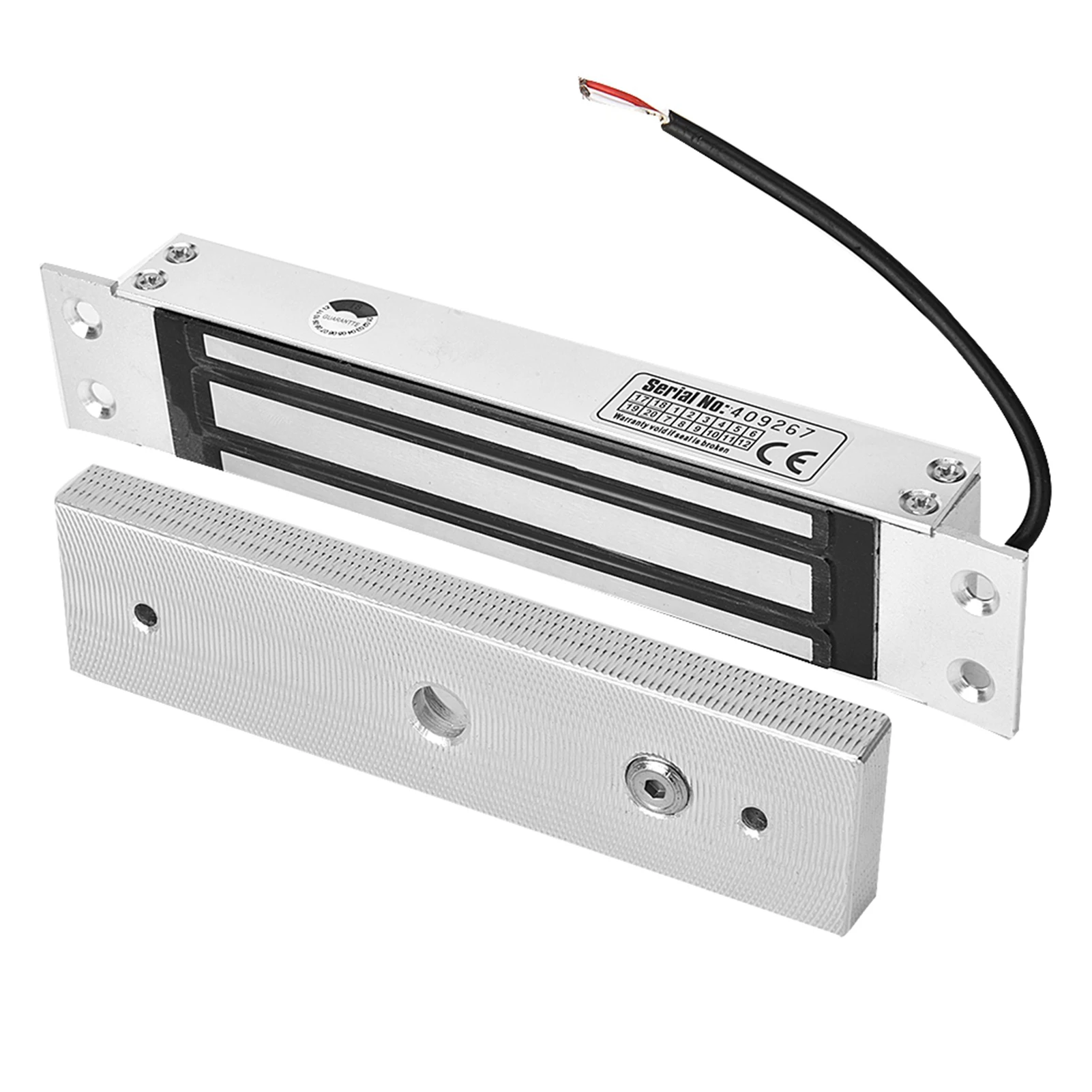 12V 180kg Forza di tenuta Serratura magnetica elettrica incorporata Serratura elettromagnetica Controllo accessi Serratura magnetica Serratura magnetica