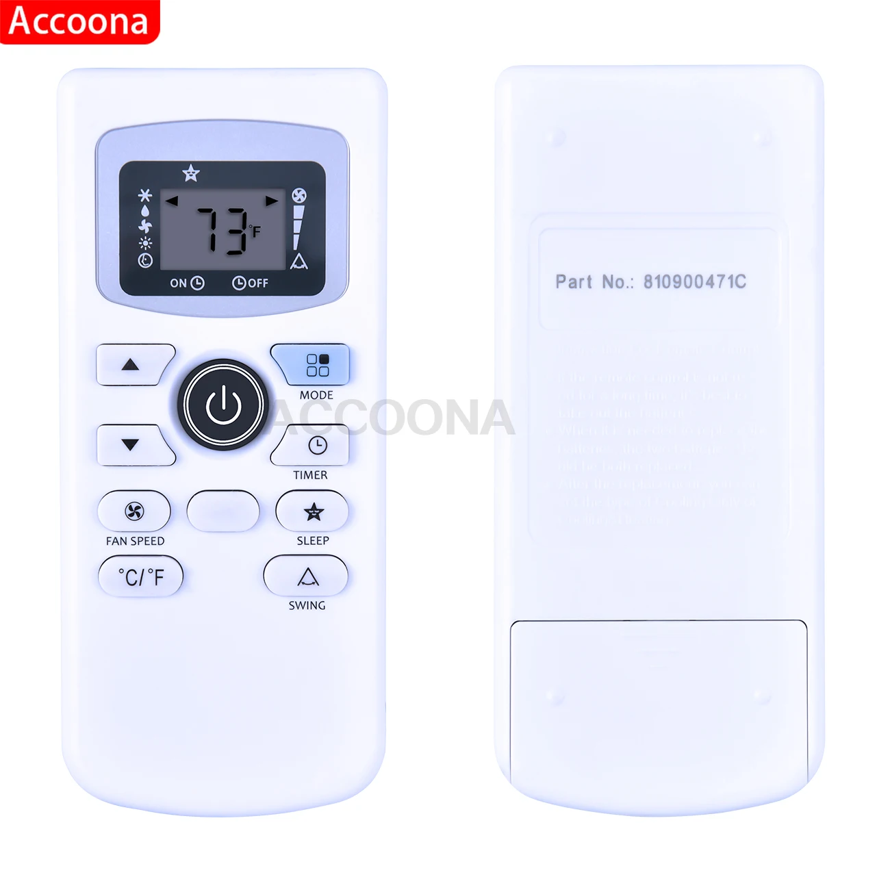 جديد الأصلي 810900471 بي كيو 810900471 C لجهاز التحكم عن بعد لمكيف الهواء TCL CRAC1201