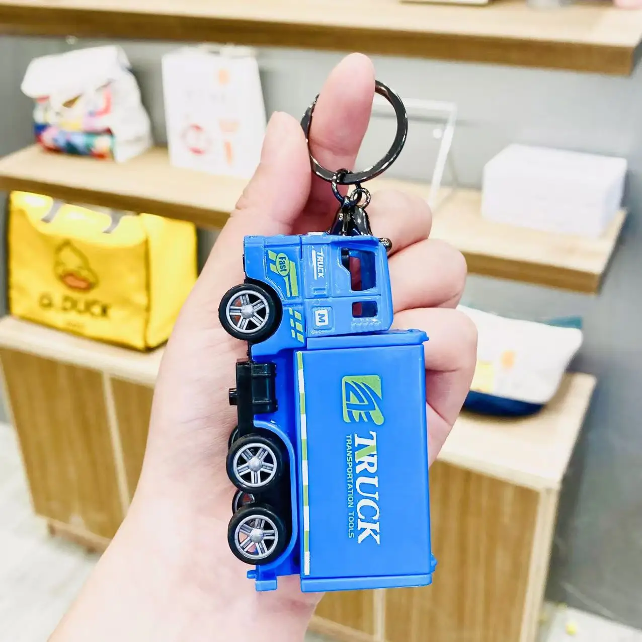 Мини-сплав, имитация курьерской машины, можно открыть дверь, игрушки, креативный роликовый автомобиль, логистика, транспортная машина, детские игрушки, подвеска-ключ