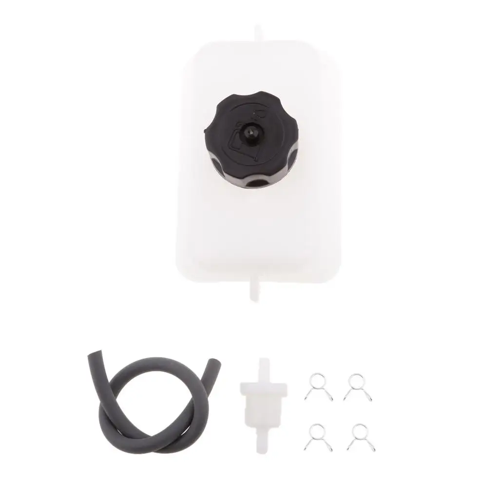 خزان + خرطوم أسود + فلتر + مشبك لدراجة الجيب بمحرك صغير ثنائي الأشواط 49CC #3