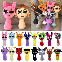 New Sprunki Plush Sprunki Incredibox Plush Toys Horror Game Soft Stuffed Dolls Pillow Kawaii Room Decoration Fans Birthday Gifts
