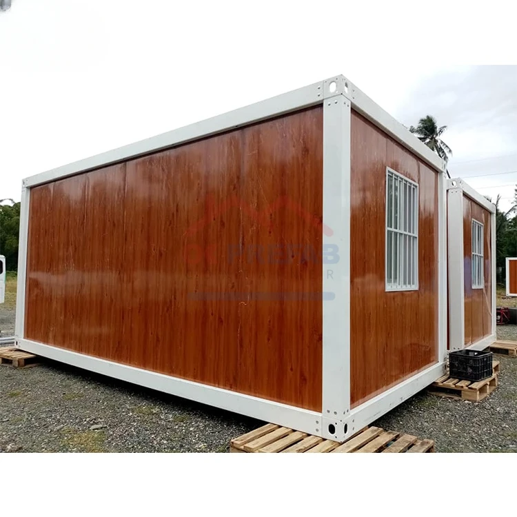 Waterproof Portable Office Container Houses 40 Feet Luxury Prefabricated House