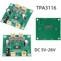 TPA3116 50W+50W 2.0 Channel Digital Class-D Stereo Audio Amplifier Board Stereo Speaker Digital Module DC 5V-26V