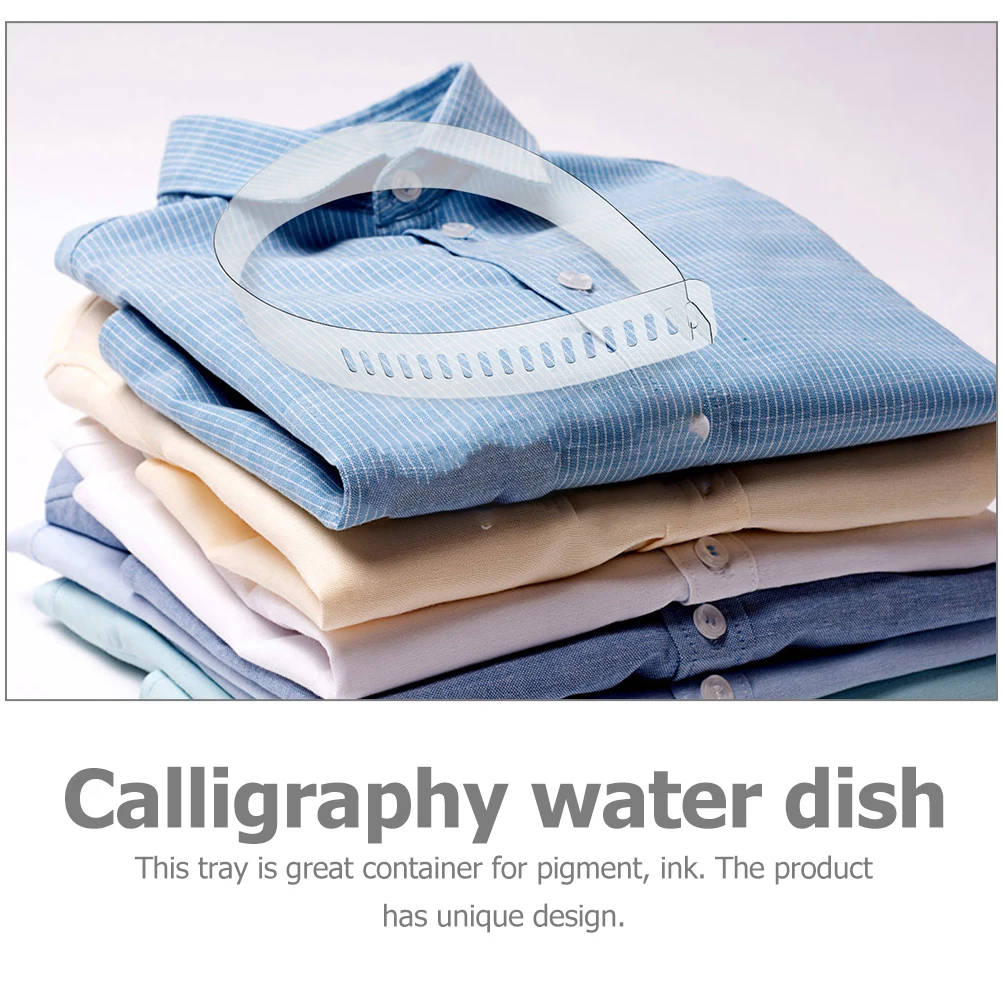 50 pcs Shirt Strips Durable Pvc Plastic Adjustable Support For Blouse Collar Fixing Tools Shirt Supplies Collar Fixing Strips