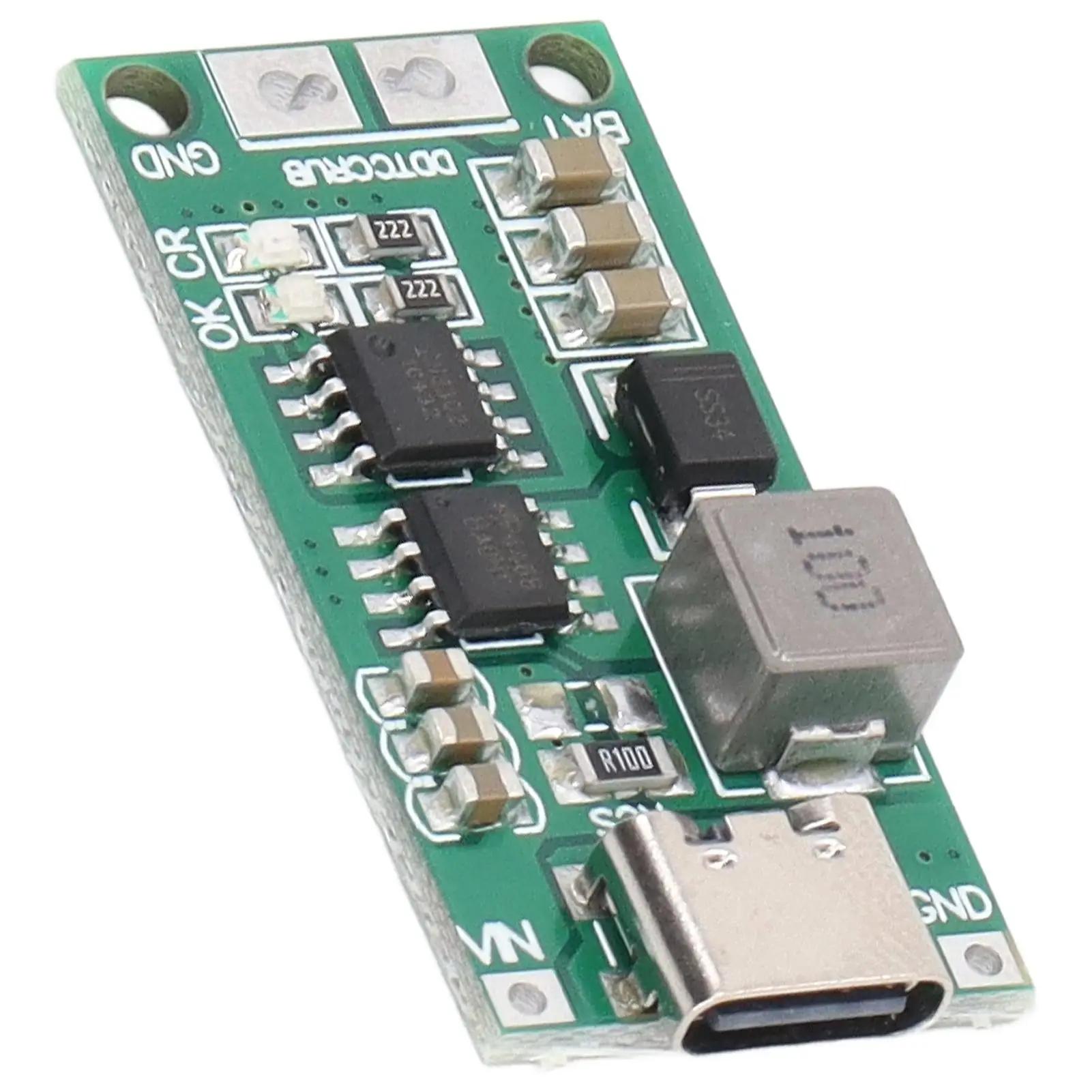 Type C Lithium Battery Charger Module for 3-6V 4S Batteries - Boost to 16.8V DC, Efficient Charging Solution