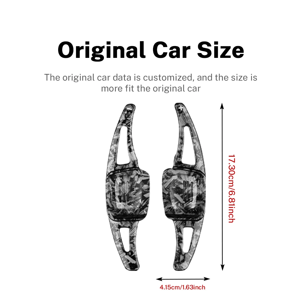 Car Steering Wheel Paddle Shifter DSG Extension For VW Golf 7 8 MK7 MK8 Tiguan Jetta Amarok Crossfox Fox Nivus Passat Polo Trim