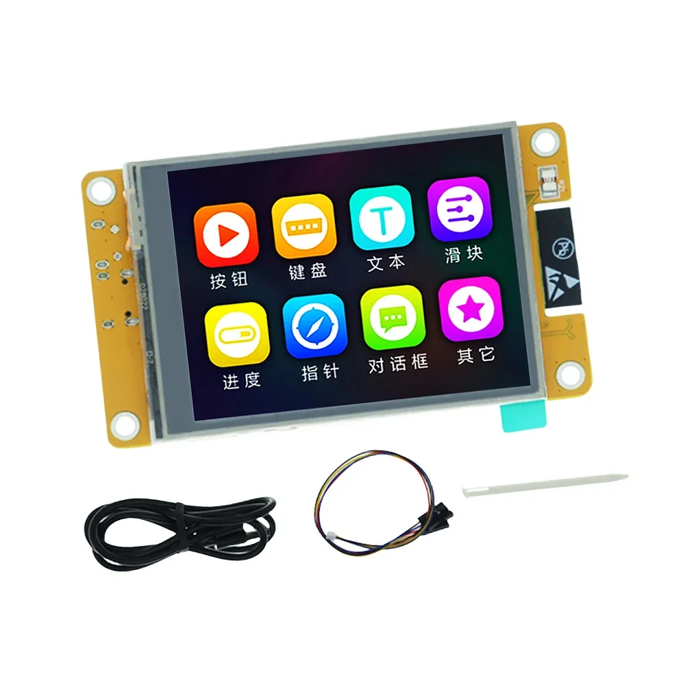 บอร์ดพัฒนา ESP32 พร้อมจอ LCD ขนาด 2.8 นิ้ว LVGL WIFI บลูทูธ 240*320 หน้าจอแสดงผลอัจฉริยะ TFT พร้อมระบบสัมผัส