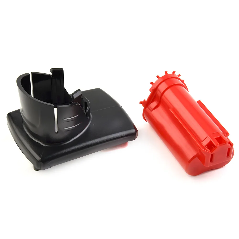 Li-Ion Battery Holder Stand Kits Case Shells Air Tool Black + Red For Accessories Li-Ion Battery Middle Shell