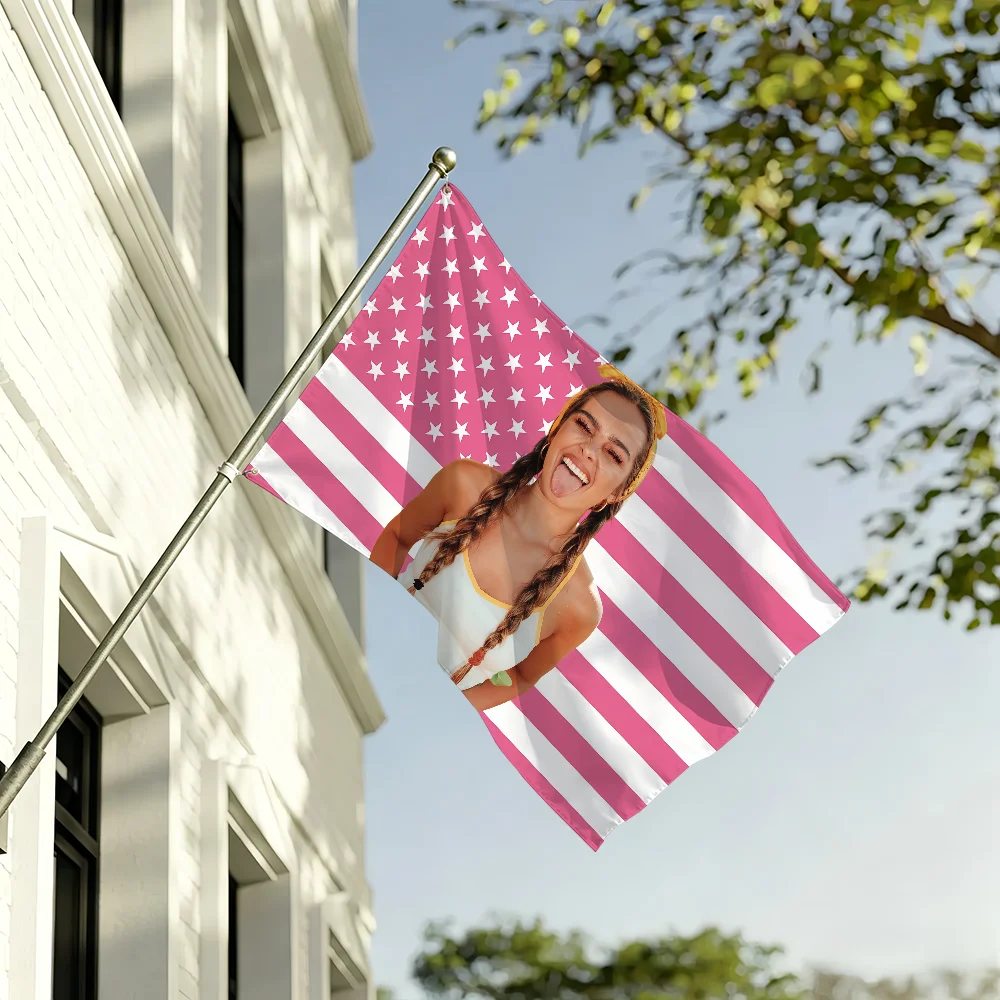 Singer A-Addison Rae Addison flag For Living Room Home Dorm Decor Wall Outdoor Camping Party Banner Gifts