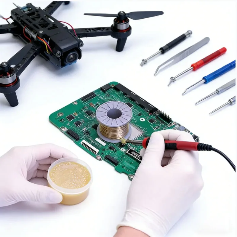 Soldering Paste Rosin Flux Paste,Halogen-Free,Low-Temperature,Easy-to-Apply - for Electronics Repair, Industrial Welding view 6