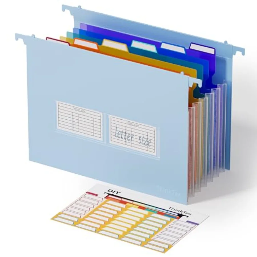 Plastic Epandg Hangg File Folders, 7 novative 1.2