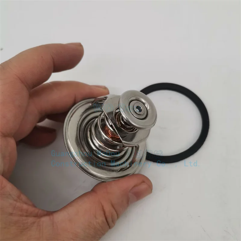 Brand New Thermostat 76.5℃ 1C011-73010 For Kubota V3300 V3600 V3800 V3307 Engine Excavator Parts 1C01173010