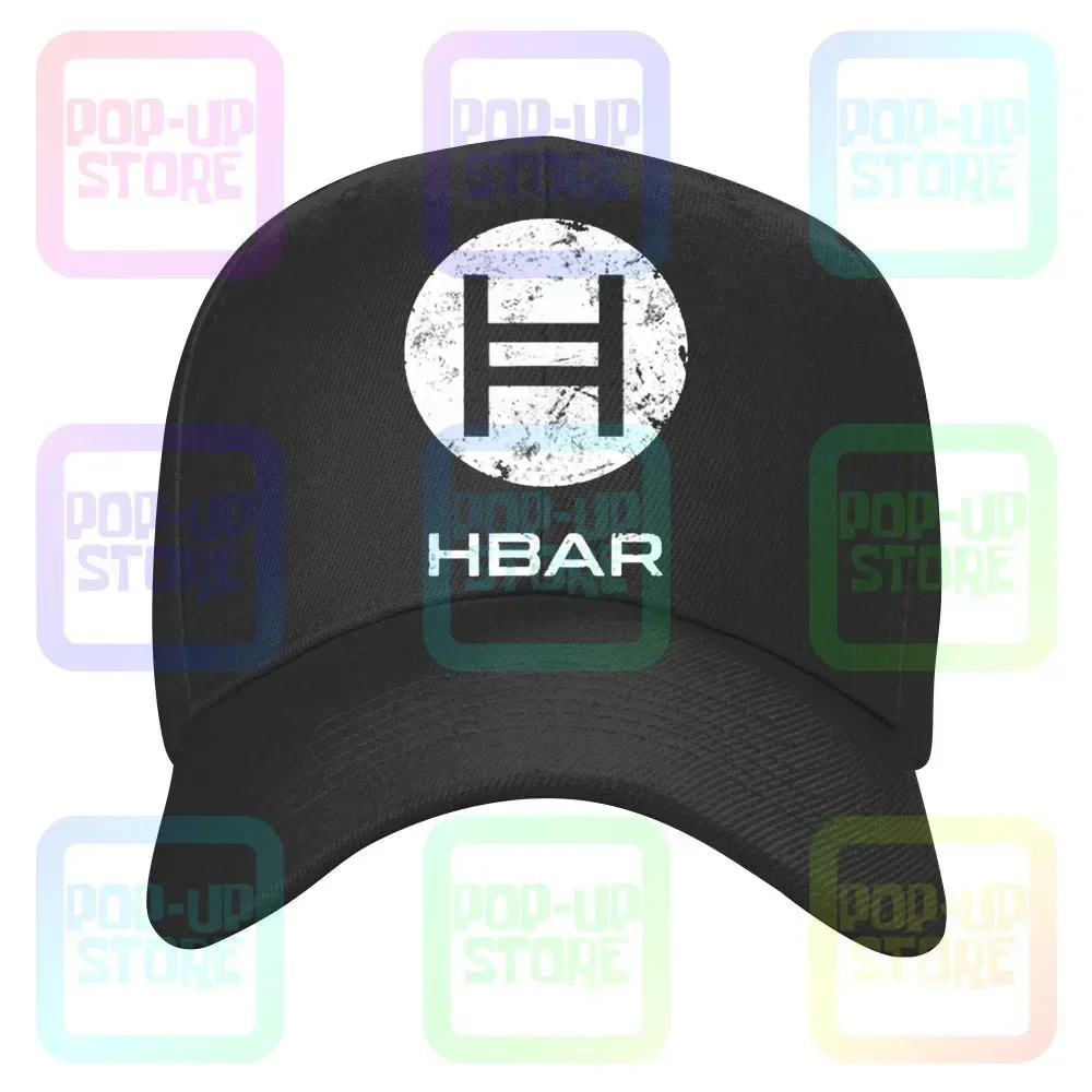 Hbar Crypto Hedera Hashgraph Blockchain Caps Baseball Cap