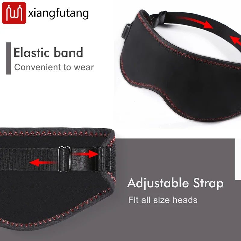 加熱電気マッサージアイマスク 目の疲れを和らげる 目の血行を促進する 光を遮断し深い休息を促進する ストレスを軽減する