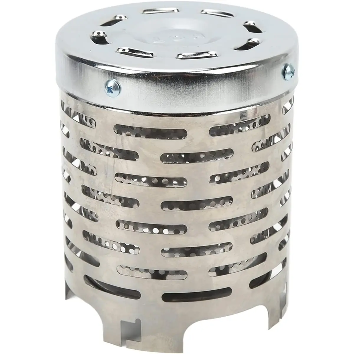 FTGT NEW Camping Mini Heater Cover, Stainless Steel Camping Tent Heating Cover Portable Camping Warming Stove Cover, Traveling