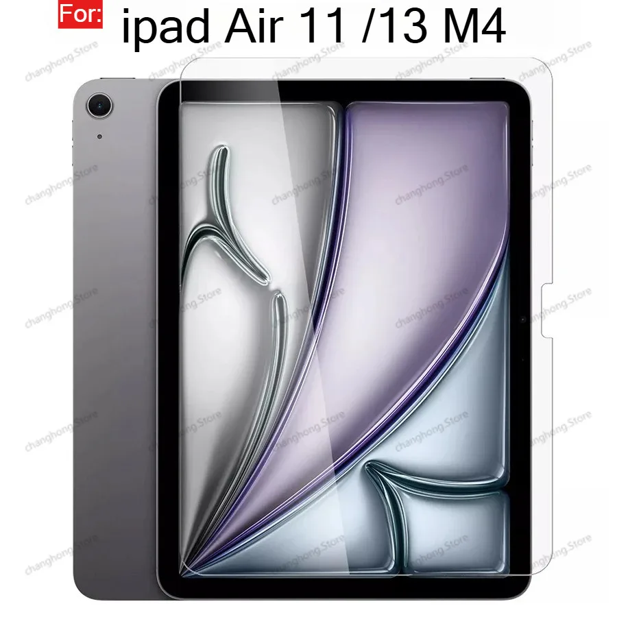 

For iPad Air 11 2026 M4 A3460 Air 8th Gen Tempered Glass Screen Protector iPad Air 13"A3462 Tablet Proof Protective Film