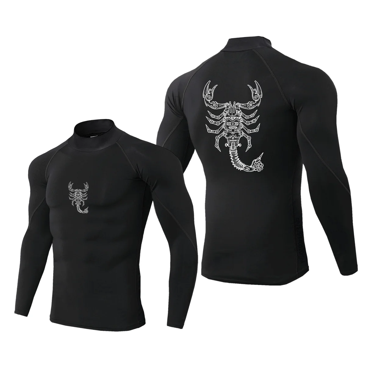 

Running Compression Shirt Men's Quick Dry Sport Top Gym Training Long Sleeve Breathable T Shirt