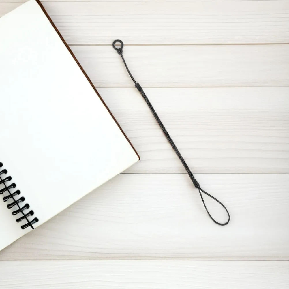 

6Pcs Anti-Lost Coiled Stylus Lanyard Stretchable Silicone Plastic Pen Tether for Touch Pens Tablet Stylus Holder Safety Strap