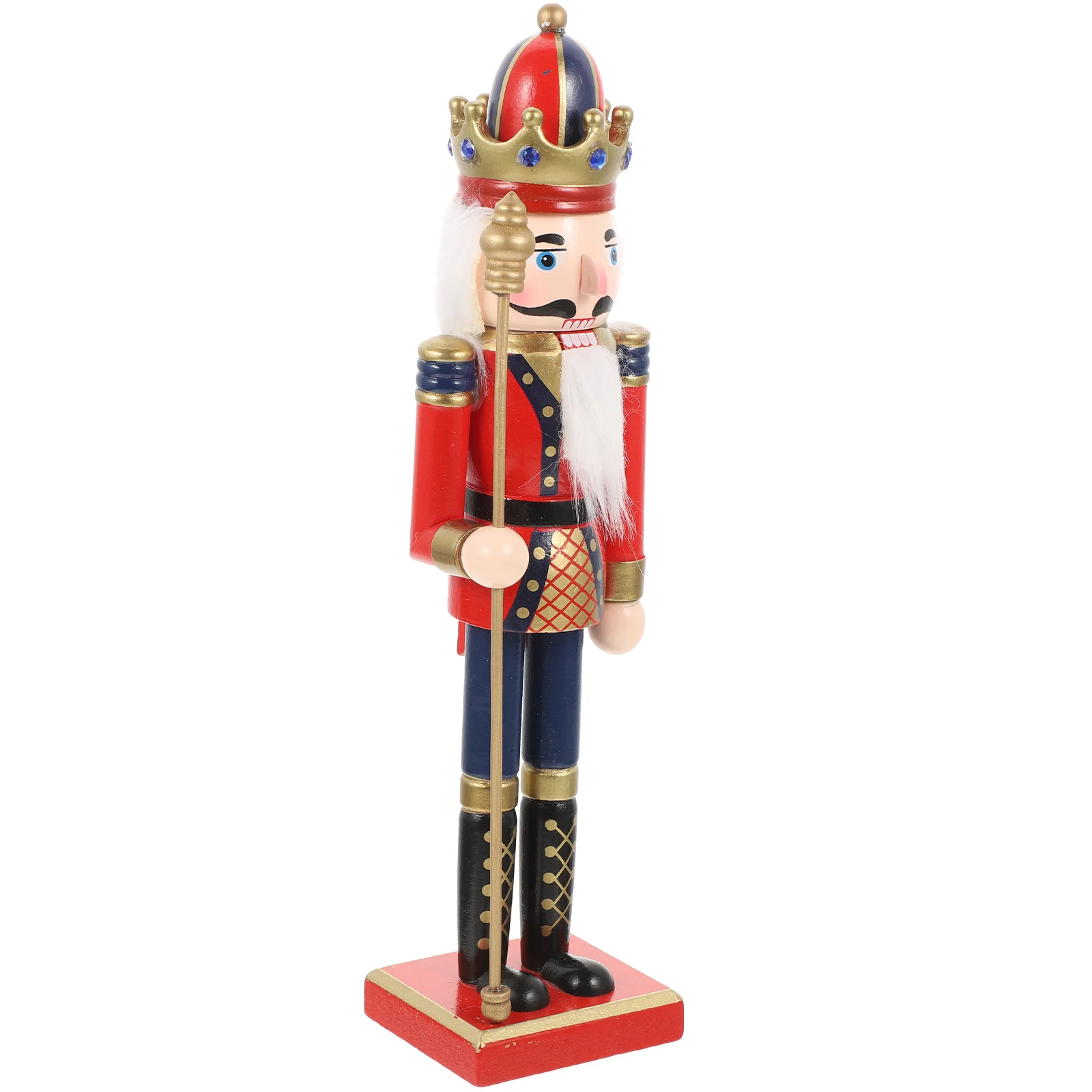 Large Nutcracker Dolls Halloween Decorations Outdoor Artificial Flowers Wood Xmas Party