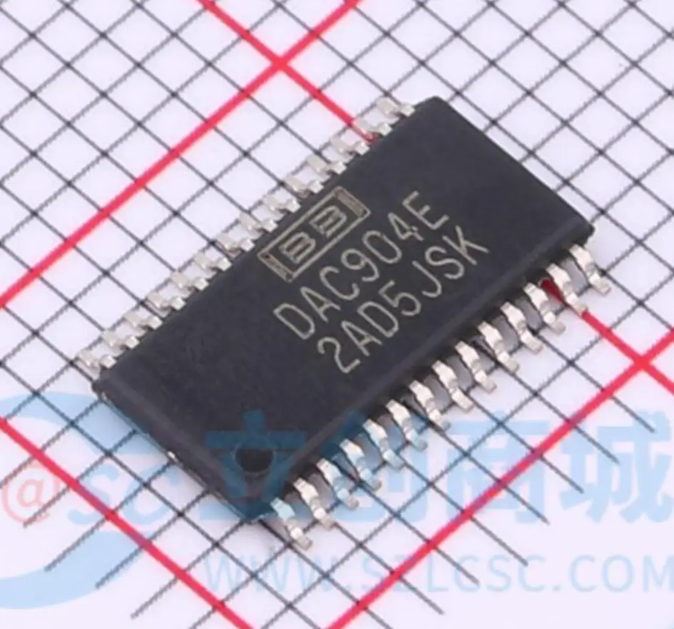 12 Uds DAC904E TSSOP-28 100% nuevo componente electrónico IC Chipset original SMD