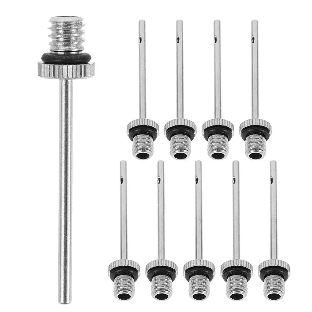 

30 Pcs Gas Needle Air Pump for Balls Sports Inflatable Inflator Metal Needles Basketball