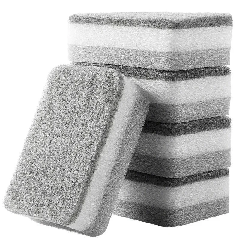 

1/20Pcs Kitchen Bar Cleaning Supplies Set Home Double-Sided Cleaning Sponge Scouring Pad Cleaning Sponges Household Tools