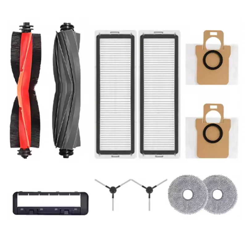 مجموعة قطع غيار للمكنسة الكهربائية Xiaomi X20 Max/X20 Pro/D109GL/D102GL - فلتر فرشاة، قماش ممسحة وحقيبة غبار - CLIM #6
