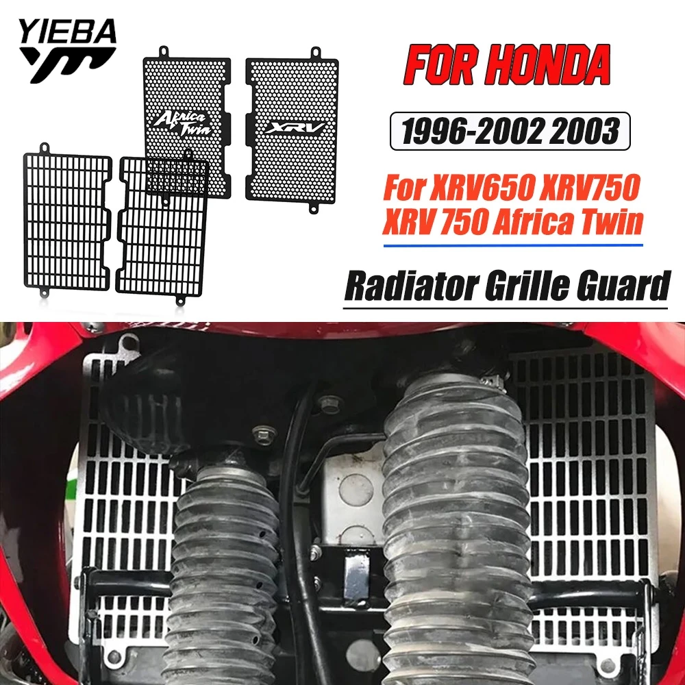 

Motocycle Radiator Grille Cover Water Tank Guard Protection FOR Honda XRV650 XRV750 XRV 750 Africa Twin 1996 - 2001 2002 2003