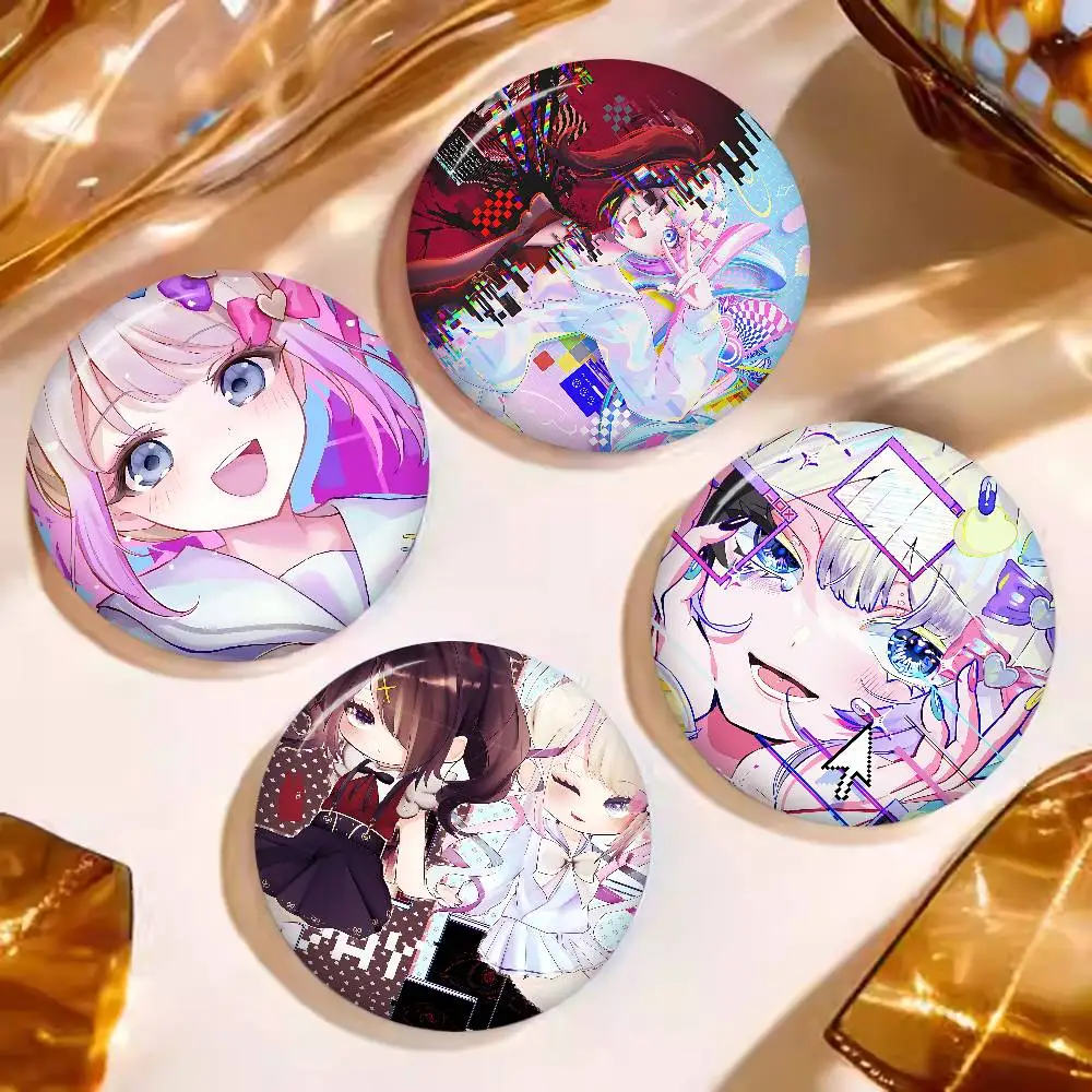 NEEDY GIRL OVERDOSE Soft Button Pin Bright Printed Icon Gift For Friends Badge Collar Brooch Lapel Pin Metal