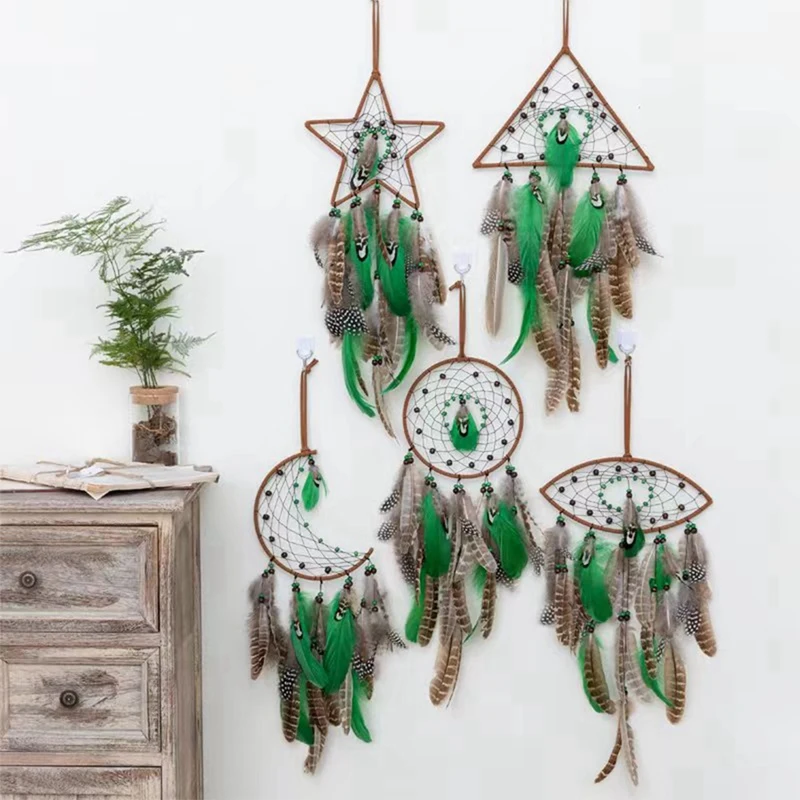 1 قطعة حلم الماسك الهندي جدار الشنق ديكور غرفة حلم الماسكون خمر الديكور الشمال المنزل الحلي E