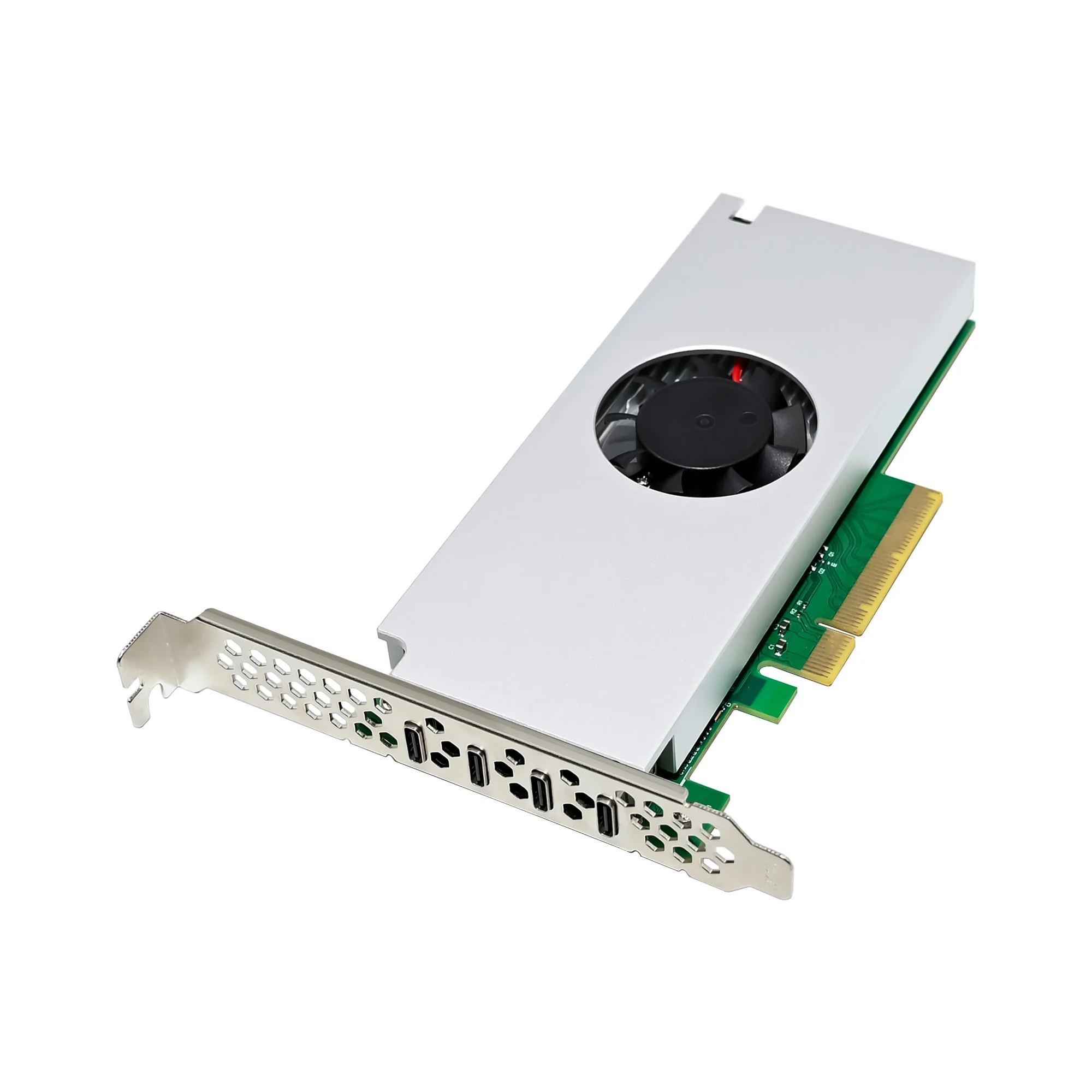 PCIe X16 ASM3142 4CH 10G USB3.1 بطاقة التقاط الرؤية #3