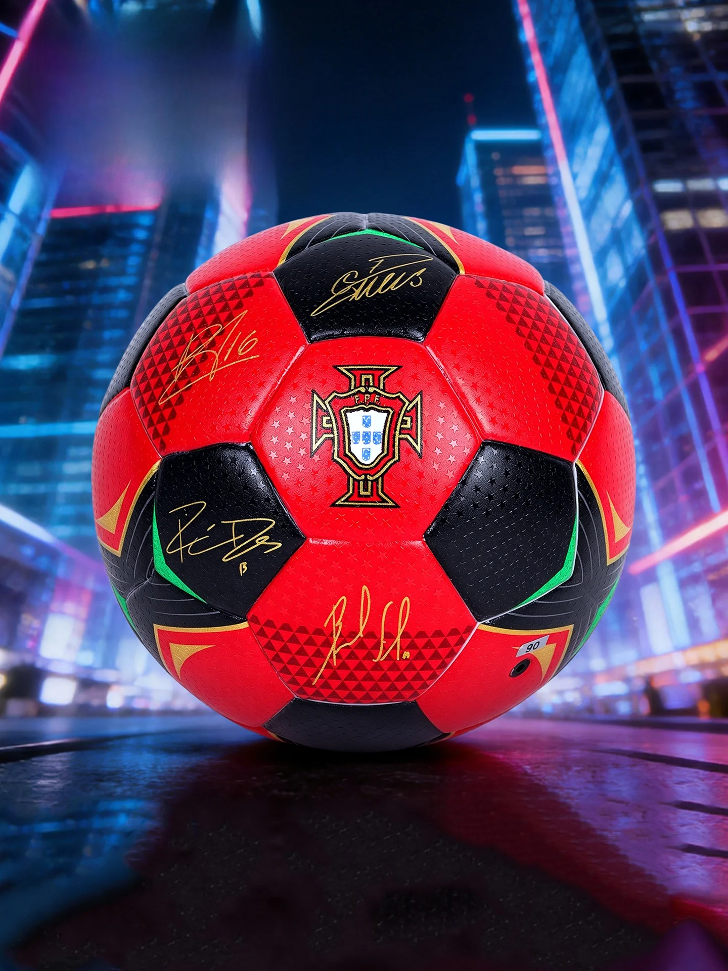 stamp-signature-team-football-ball-soccer-fans-supplies-pu-material-universal-gender-online-and-offline-same-model