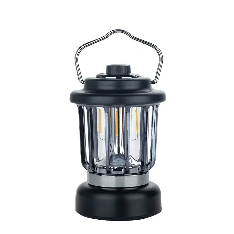 New retro horse lamp camp outdoor camping light LED portable camping tent atmosphere USB charging