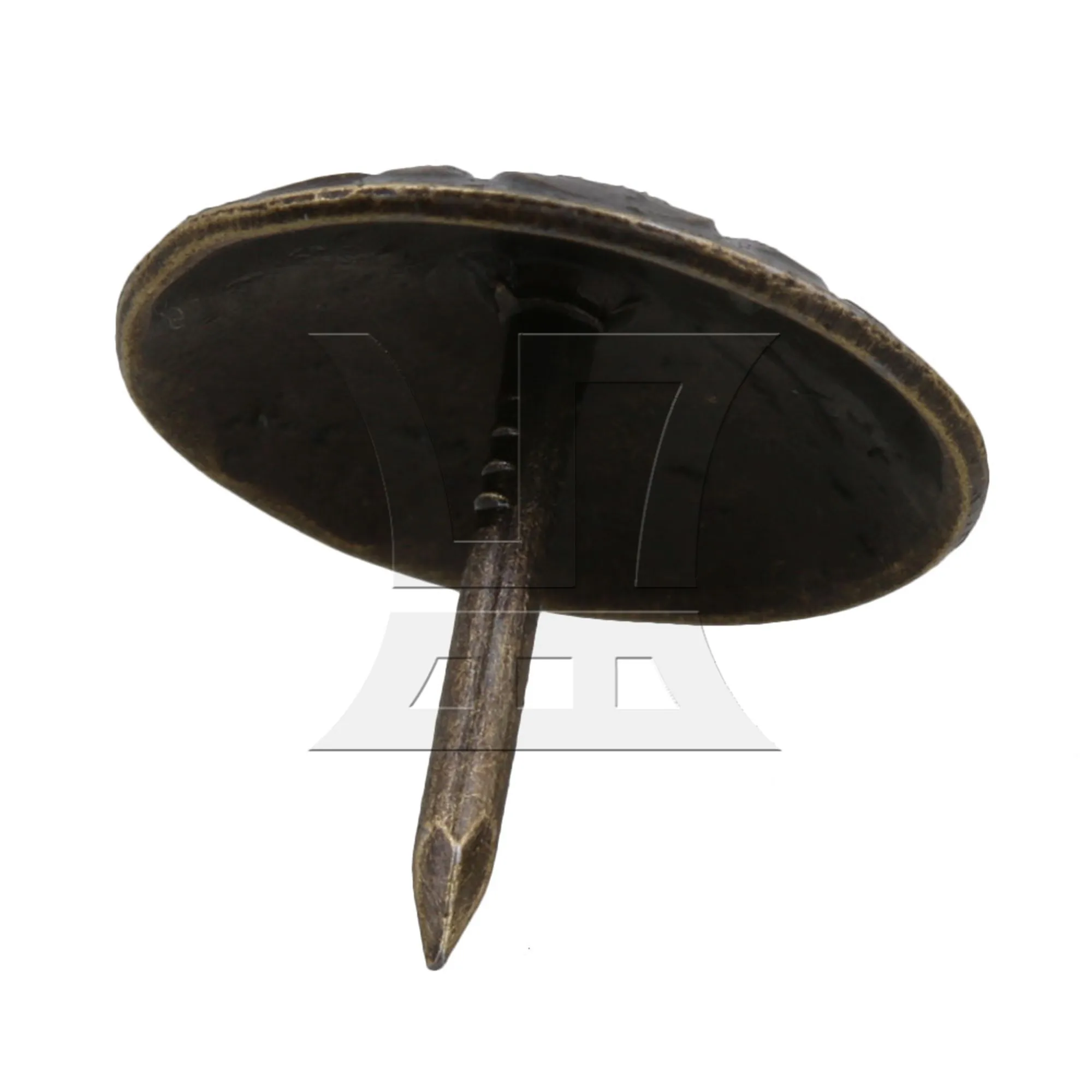 CNBTR 1 قطعة المفروشات العتيقة تك 16x15 مللي متر الأخضر برونزي ل أريكة ترصيع الزخرفية الجدول وكرسي ترصيع الزخرفية #4