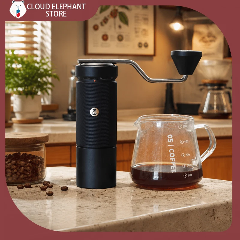 TIMEMORE Chestnut S3/S5 Manual Coffee Grinder 0.015mm Ultra-Fine Adjustment High Precision Bearing For Pour Over & Espresso Tool