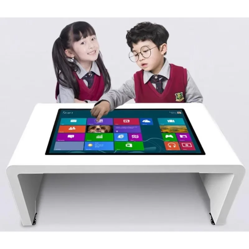 Indoor Connecting Standing Protection Portable Interactive Kids table Children