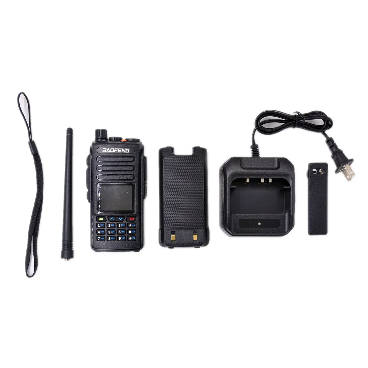 BAOFENG 1702L Two Way Radio Tri Bands Waterproof USB Type C Chargeing One Key Pair Frequency HAM Amateur Wireless Radios