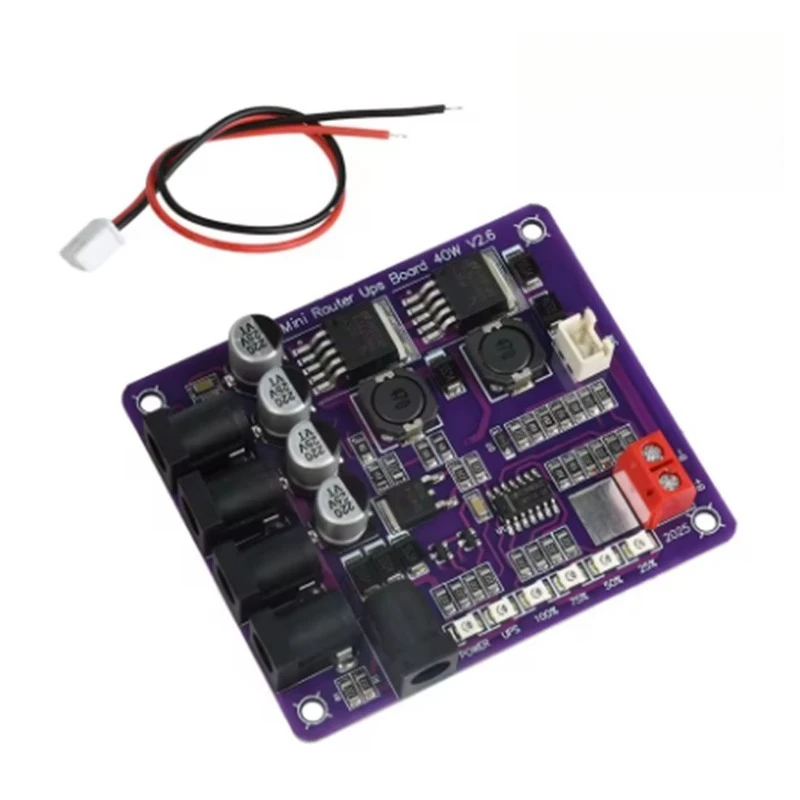 CA-403S Mini Router Uninterruptible Power Supply Board 40W Battery Charging Board 12.6V Power Module