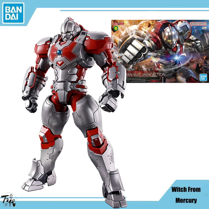 Stock Bandai original anime digital rise of Ultraman West Jack action action figure toys collection model jewelry gifts for kids