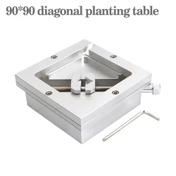 90mm silver ball planting table BGA steel mesh template bracket Foxture fixture for PCB chip welding rework repair fixture