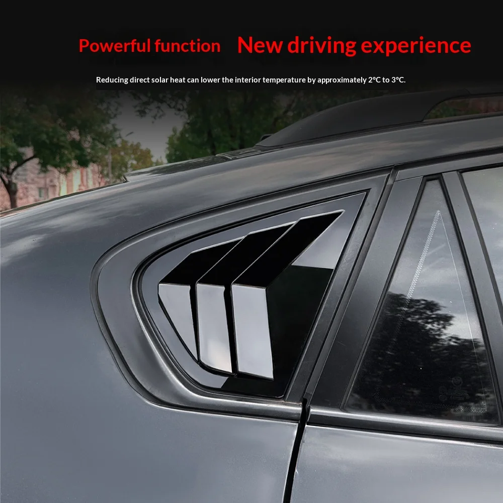 Applicable to 2008-2014 BMW BMW X6 E71 E72 triangular window blinds car sticker exterior decoration cross-border modification