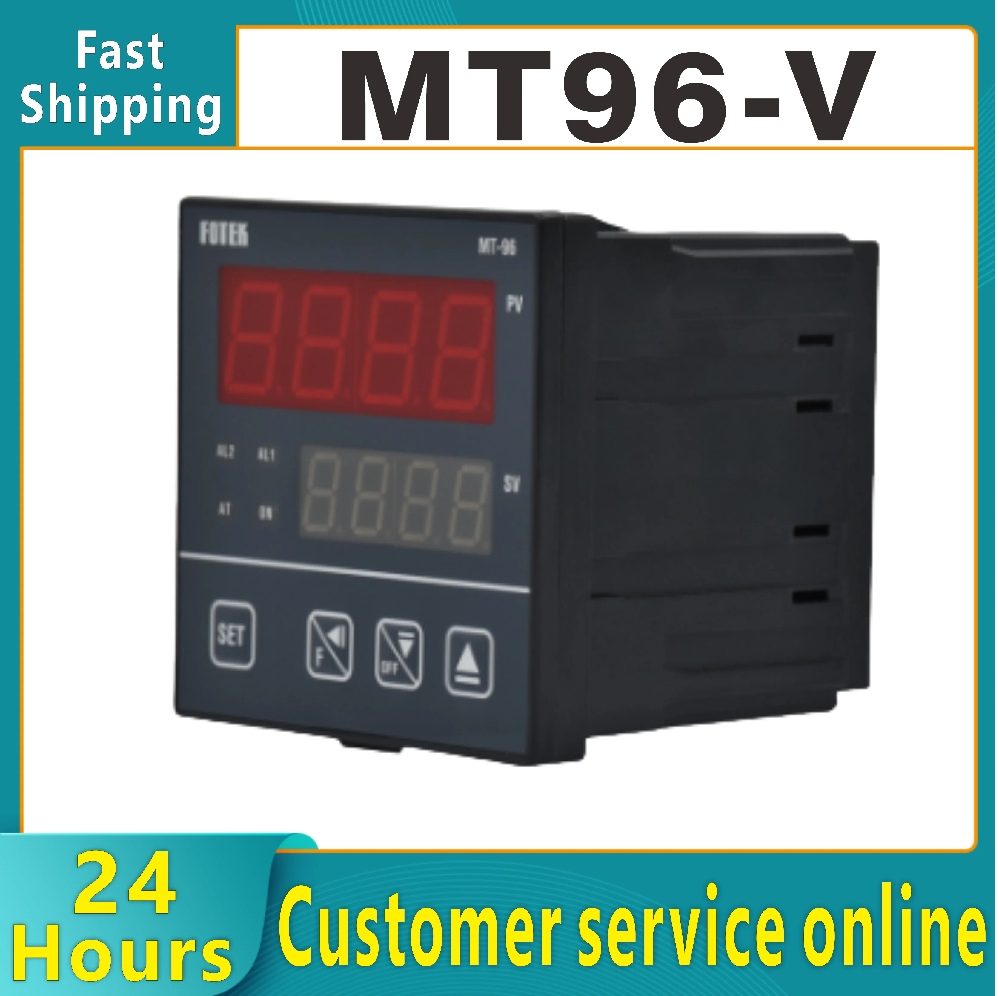 

MT96-L MT96-R MT96-V Output FOTEK PID+Fuzzy Temperature Controller 100% Brand New Original 96 * 96 * 80
