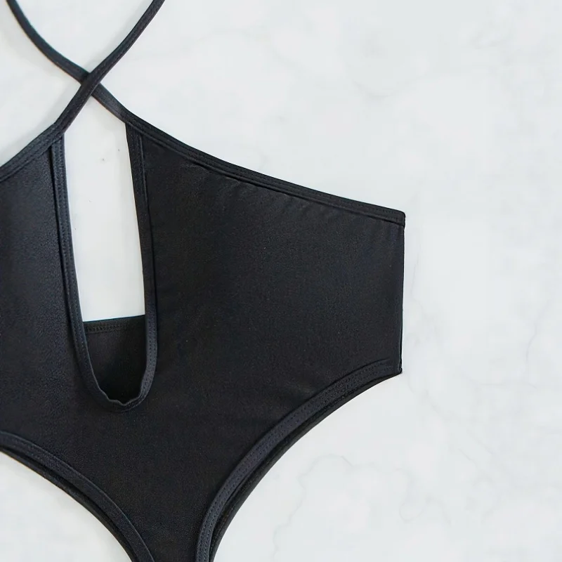 الصيف ملابس السباحة قطع المرأة مثير قطعة واحدة مجموعة البكيني ملابس بحر الرسن ثوب السباحة الإناث مثير المايوه #3