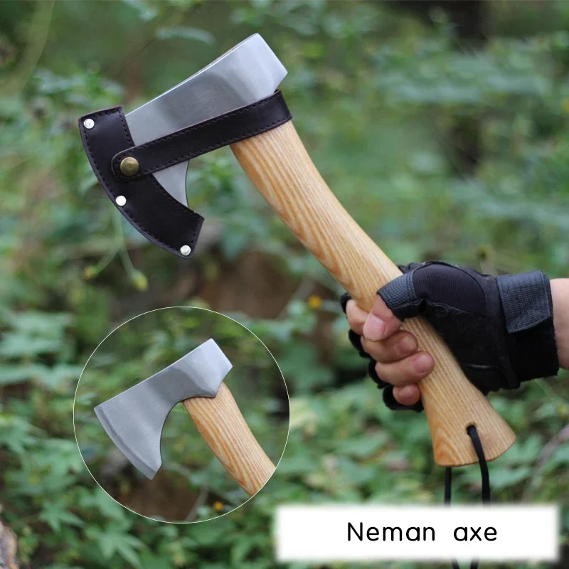 

Outdoor chopping wood, trees, mountains, multifunctional forging, camping, bone cutting, Niman household axe